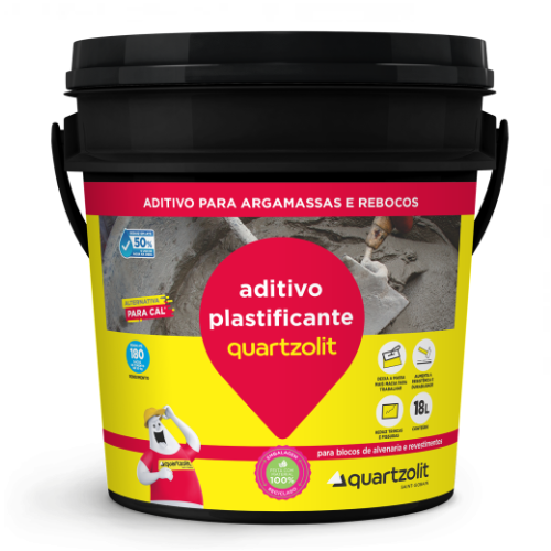 Aditivo Plastificante de 18L Quartzolit